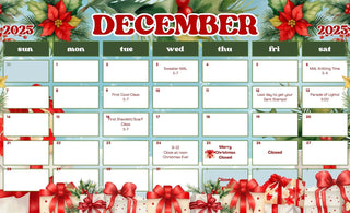 We have gift ideas for Knitter and non knitters alike!  Also check out our December Calendar for classes and holiday hours.
