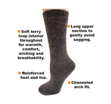 American Traveler Alpaca Socks