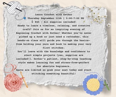 Learn Crochet with Esther