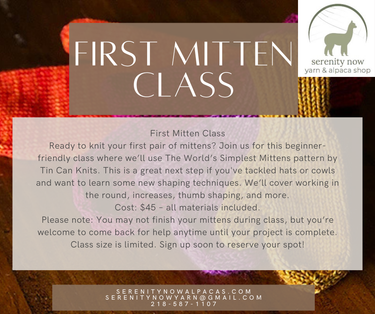 First Mitten Class