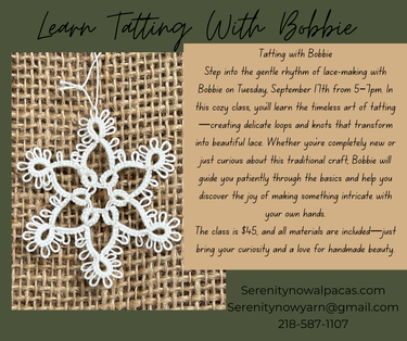 Learn Tatting with Bobbie