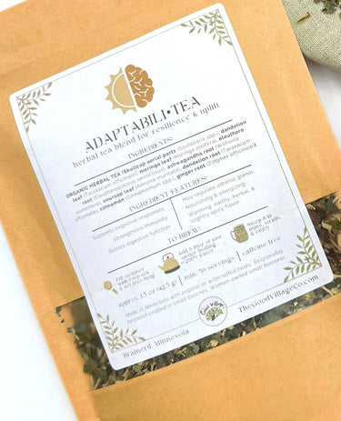 Adaptabili*Tea herbal tea blend for overall wellness & vitality
