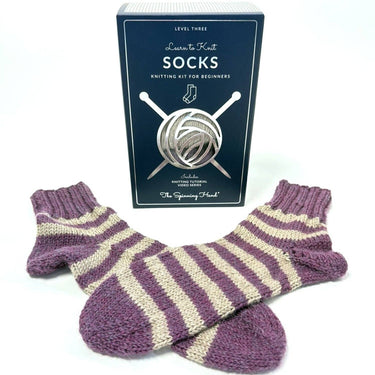 Cozy Alpaca Socks Knitting Kit for Beginners