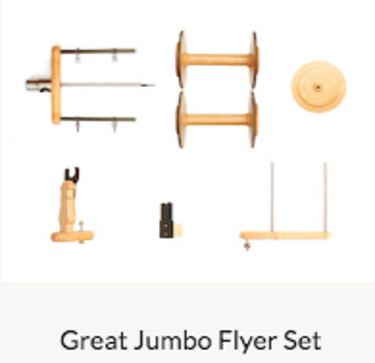 Kromski Minstrel Jumbo Flyer Set Finished