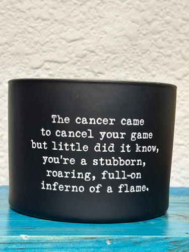 The Cancer candle by Primitives by Kathy