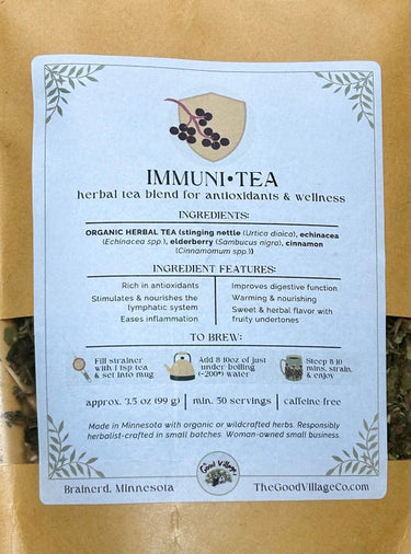 Immuni*Tea herbal tea blend for antioxidants & wellness
