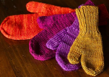Knitting Basic Mittens