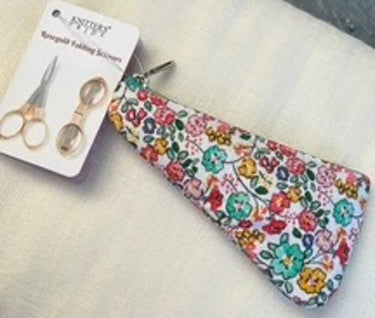 Knit Pro Rosegold Folding Scissors