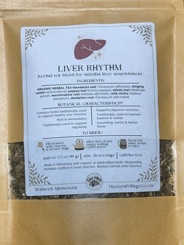 Liver Rhythm herbal tea blend for mindful liver nourishment