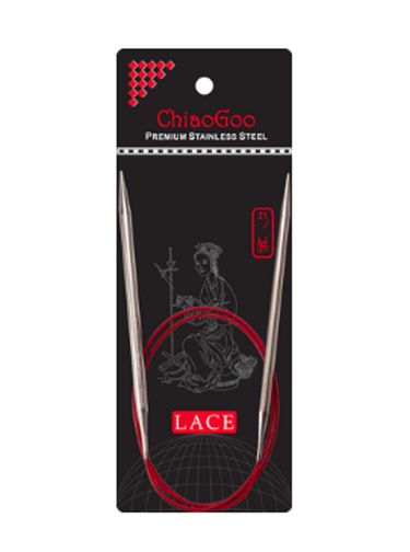 Chiao Goo Red Lace Circular Needles