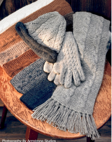 Trenza Cable Alpaca Scarf