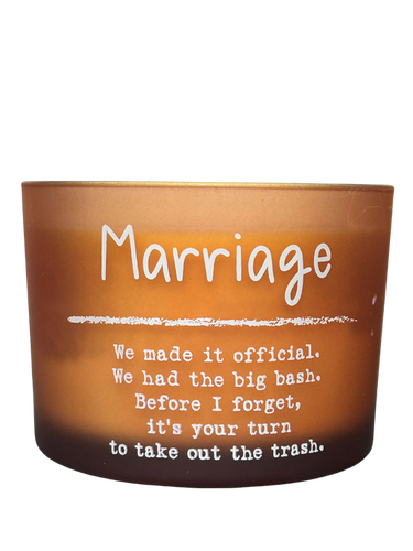 Marriage Poetry candle by Primitives by Kathy